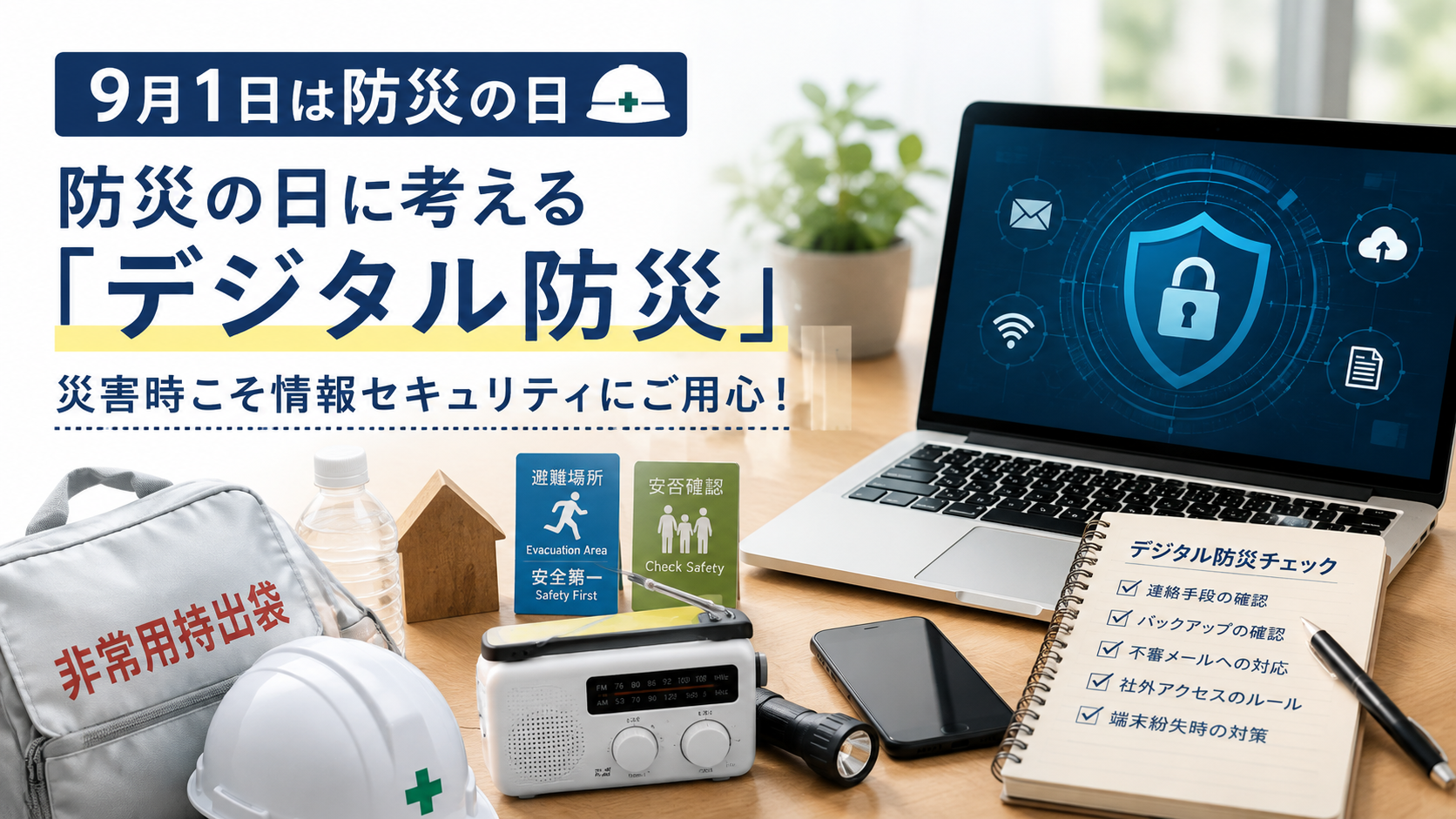 防災とセキュリティ対策